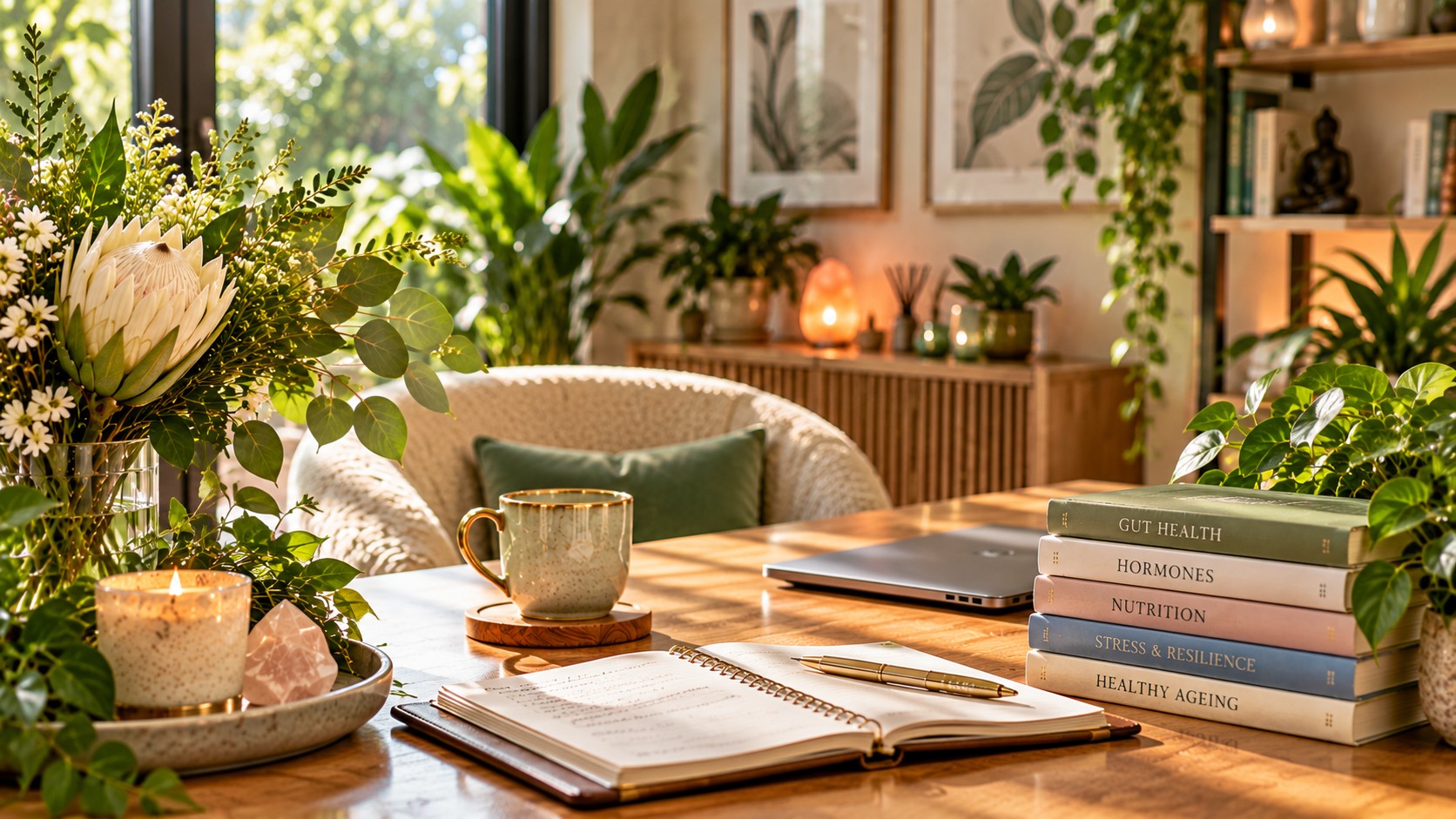 Calm Wellness Consultation Nook