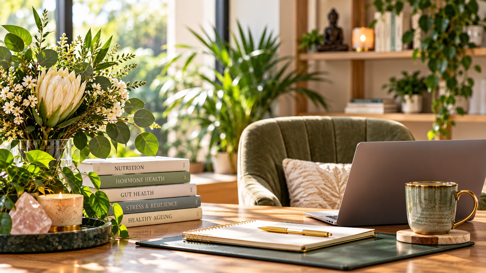 Holistic Wellness Consultation Desk